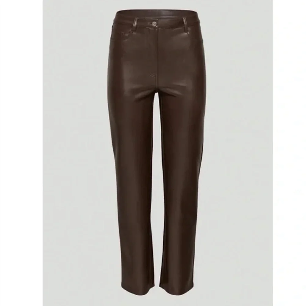 Wilfred Melina Pant in Rich Mocha Brown 8 - Picture 3 of 9